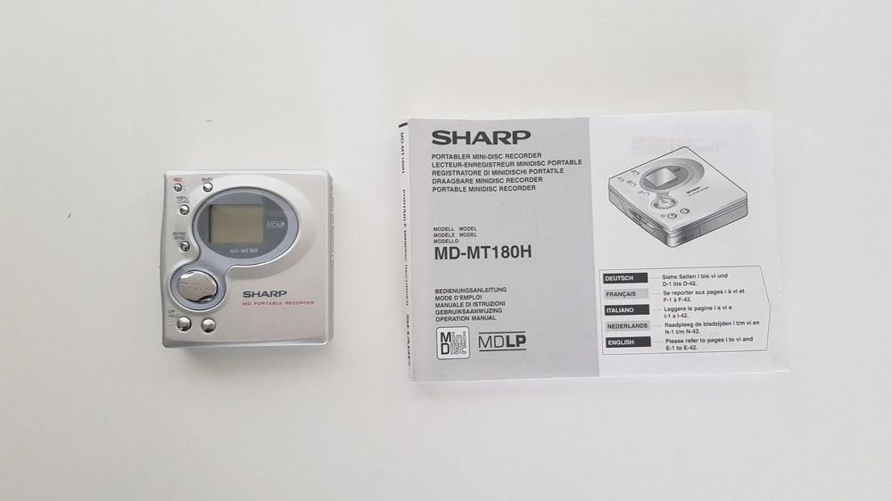 Sharp MD MT180H Minidisc Recorder Kaufen auf Ricardo