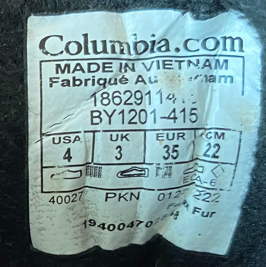Columbia Scarpe per ragazzi: Chaussures Columbia  t.35 – Usato da Peseux venduto da Gilloss 5