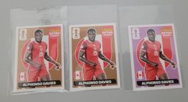 🔥 Alphonso Davies – Lot de 3 Extra Stickers 🔥