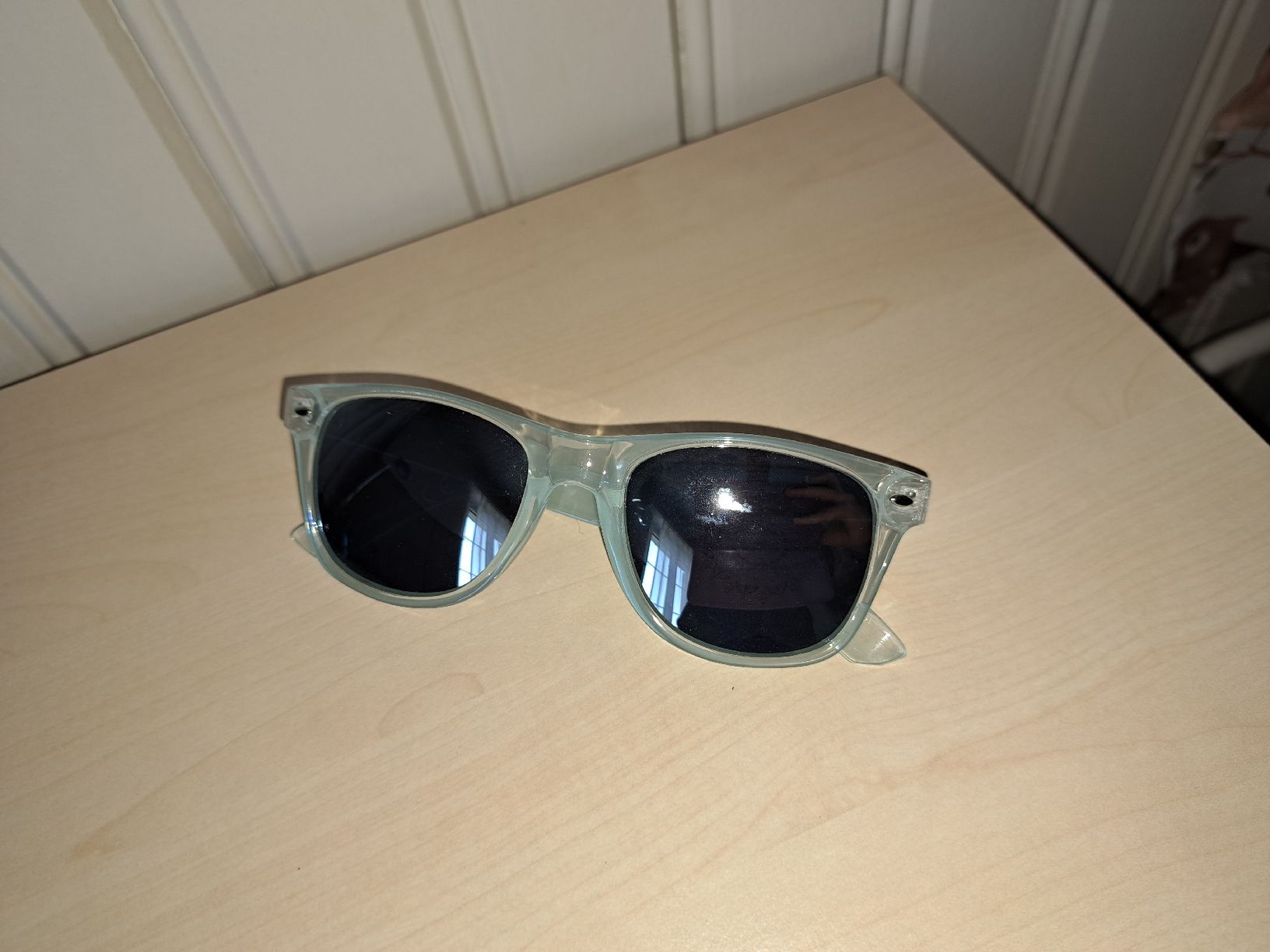 Occhiali & Lenti: neu: hellblaue Sonnenbrille – Nuovo (secondo la descrizione) da Uzwil venduto da eri_lz5x 1