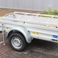 4x Alu-Bügel XL für Anhänger verstellbar