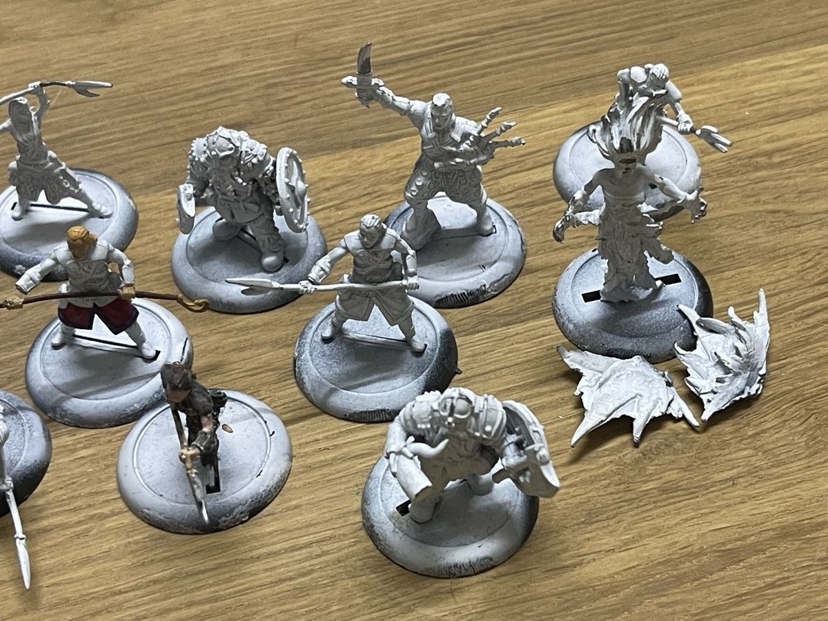 Figuren: Sammlung von Fantasy Figuren, Zinnfigur – Gebraucht aus Bassersdorf von  2