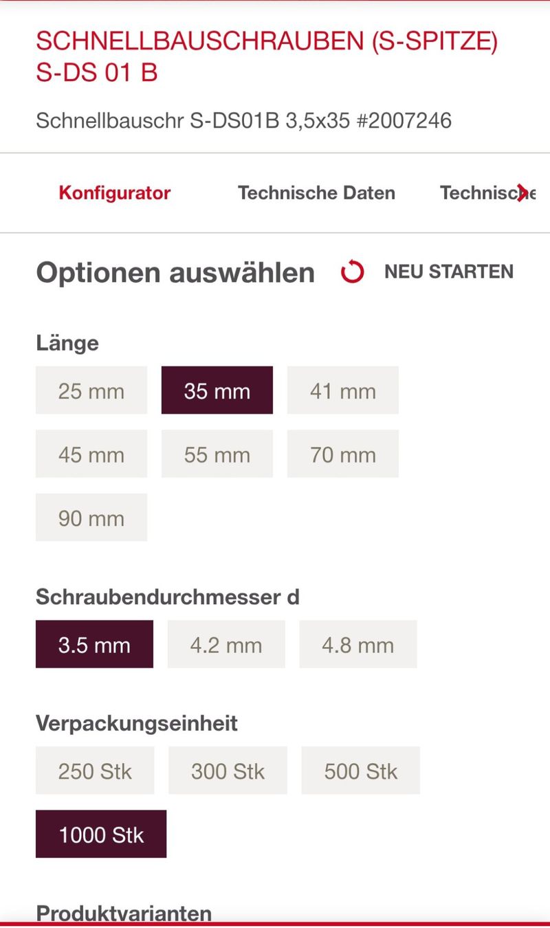 Hilti Tous les outils: Schrauben 4000 stk – D'occasion à Starrkirch-Wil par kau_tmn5 1
