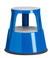 neuer Rollhocker, blau
