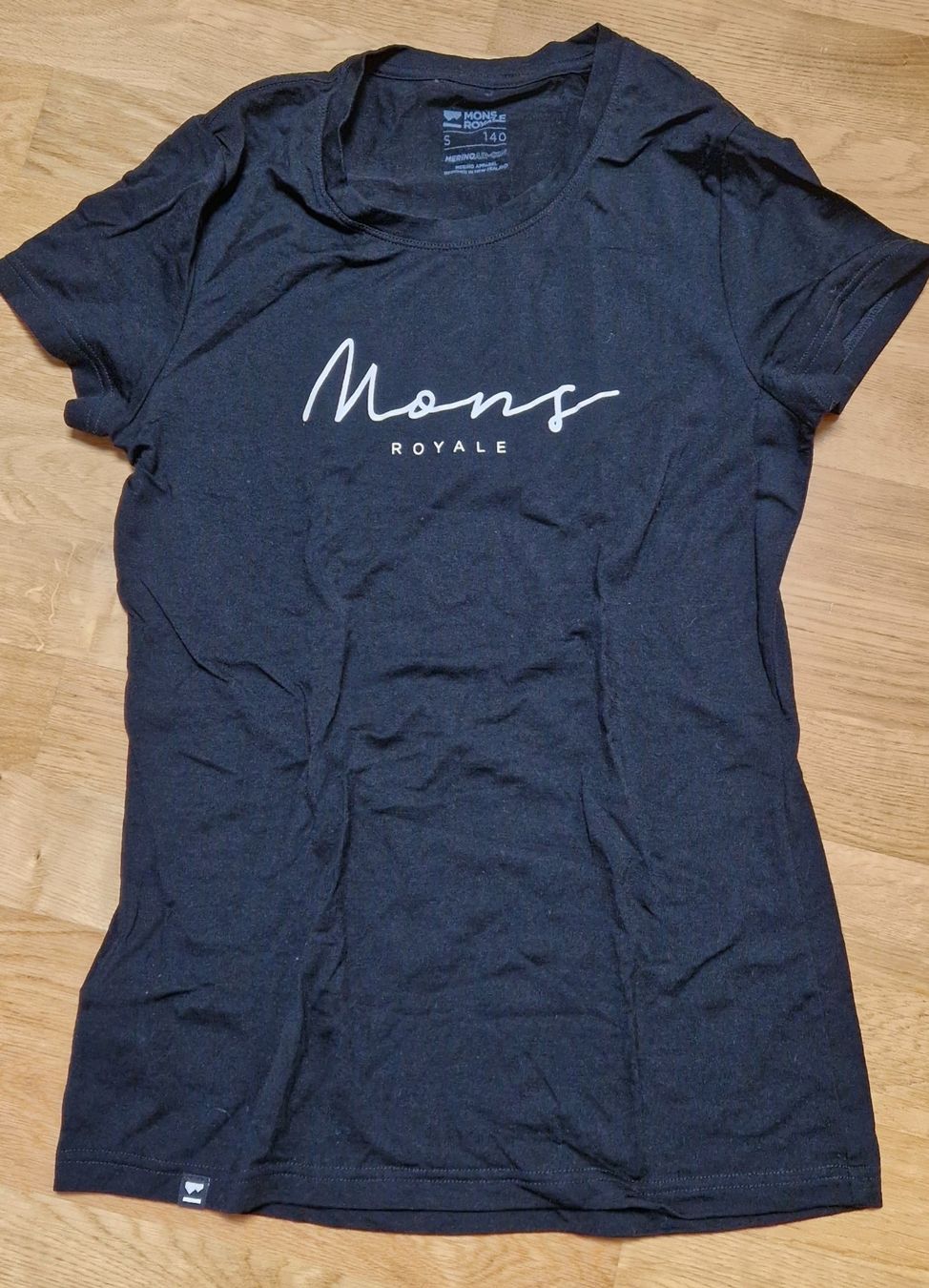 Mons Royale T-shirt: Shirt Mons schwarz,Gr.S – Usato da Biglen venduto da Patronic