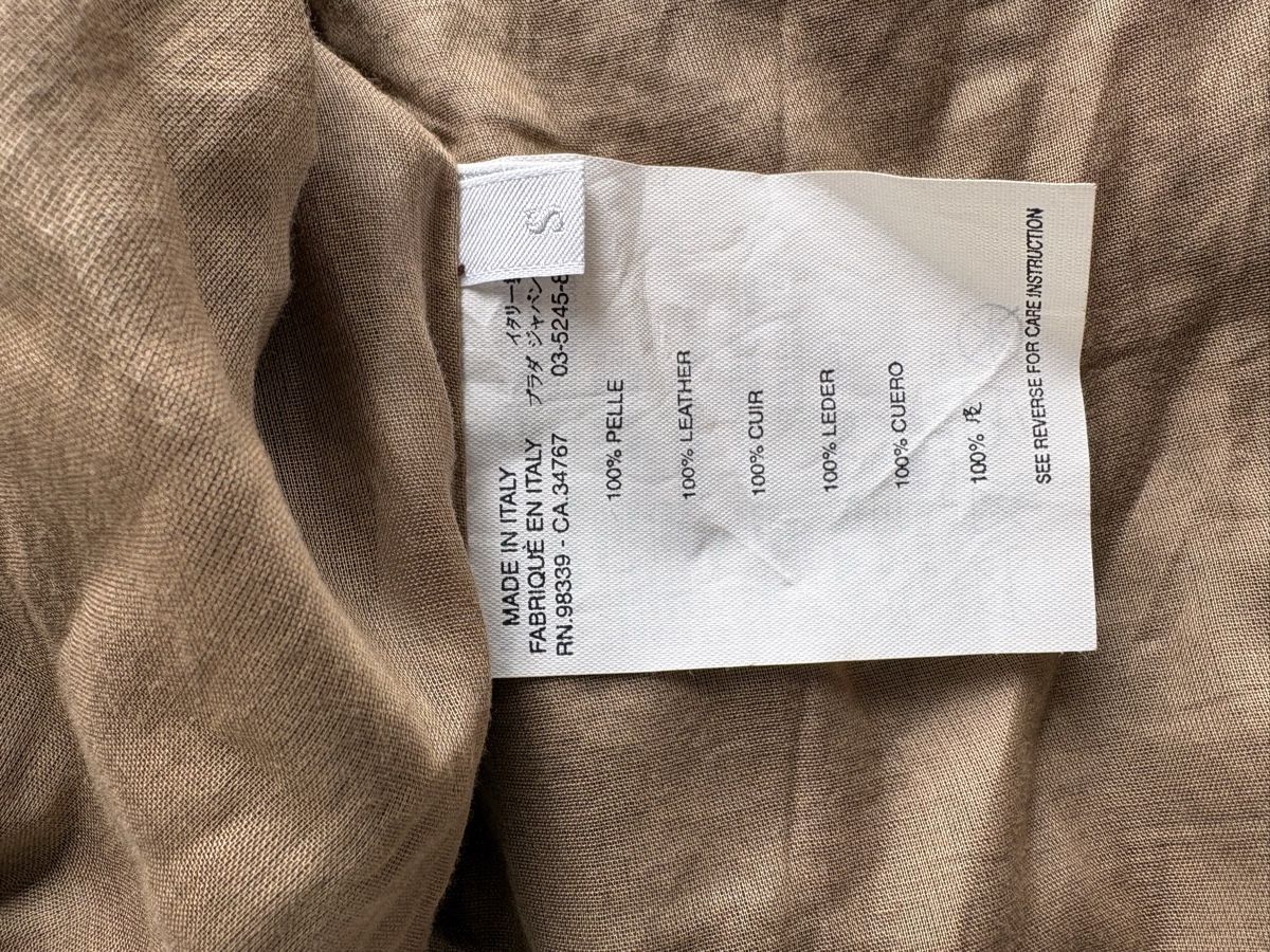 Miu Miu Giacche: Miu Miu Lederjacke, Gr. S – Usato da Rüttenen venduto da Peace61 3