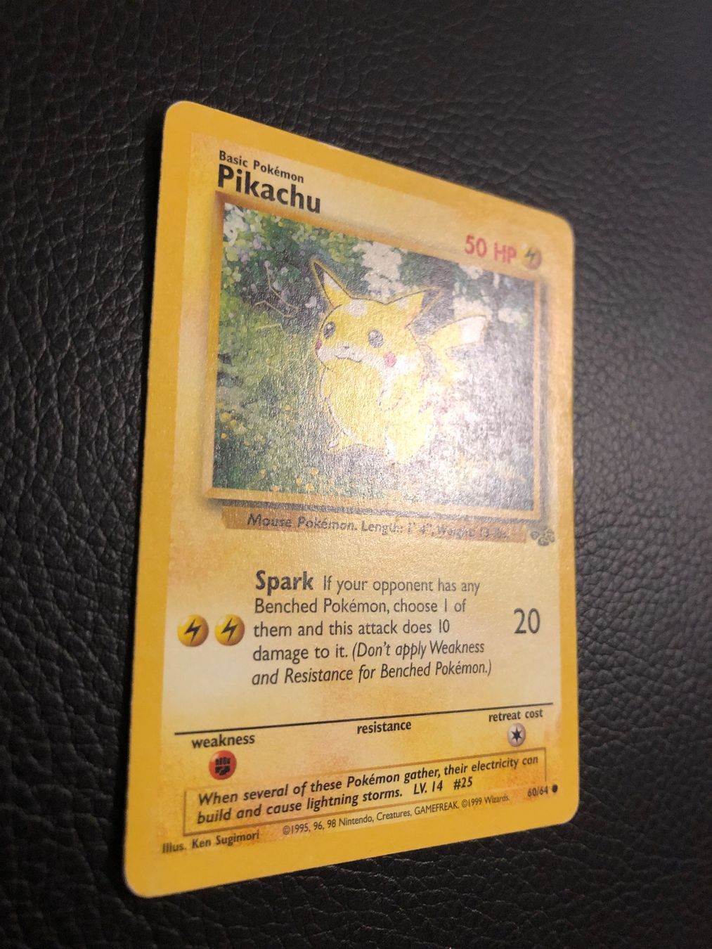 Pokémon Carte collezionabili: 1999 Jungle Pikachu 60/64 Ab 1 – Usato da Paradiso venduto da Pkmn10 1
