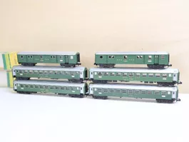 Minitrix 6 x SBB Personenwagen - Set