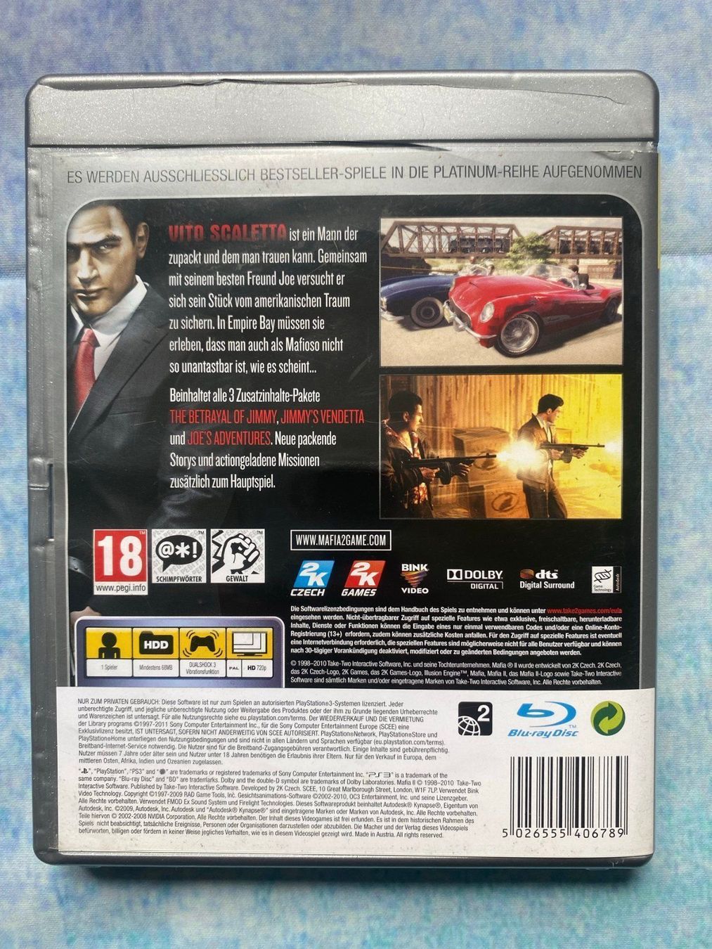 Sony Giochi: PS3: Mafia 2 – Usato da Märstetten venduto da AlienNova 1