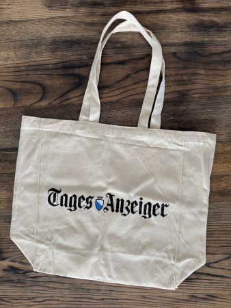 👜 📰 Kultiger Shopper Tages-Anzeiger Stofftasche