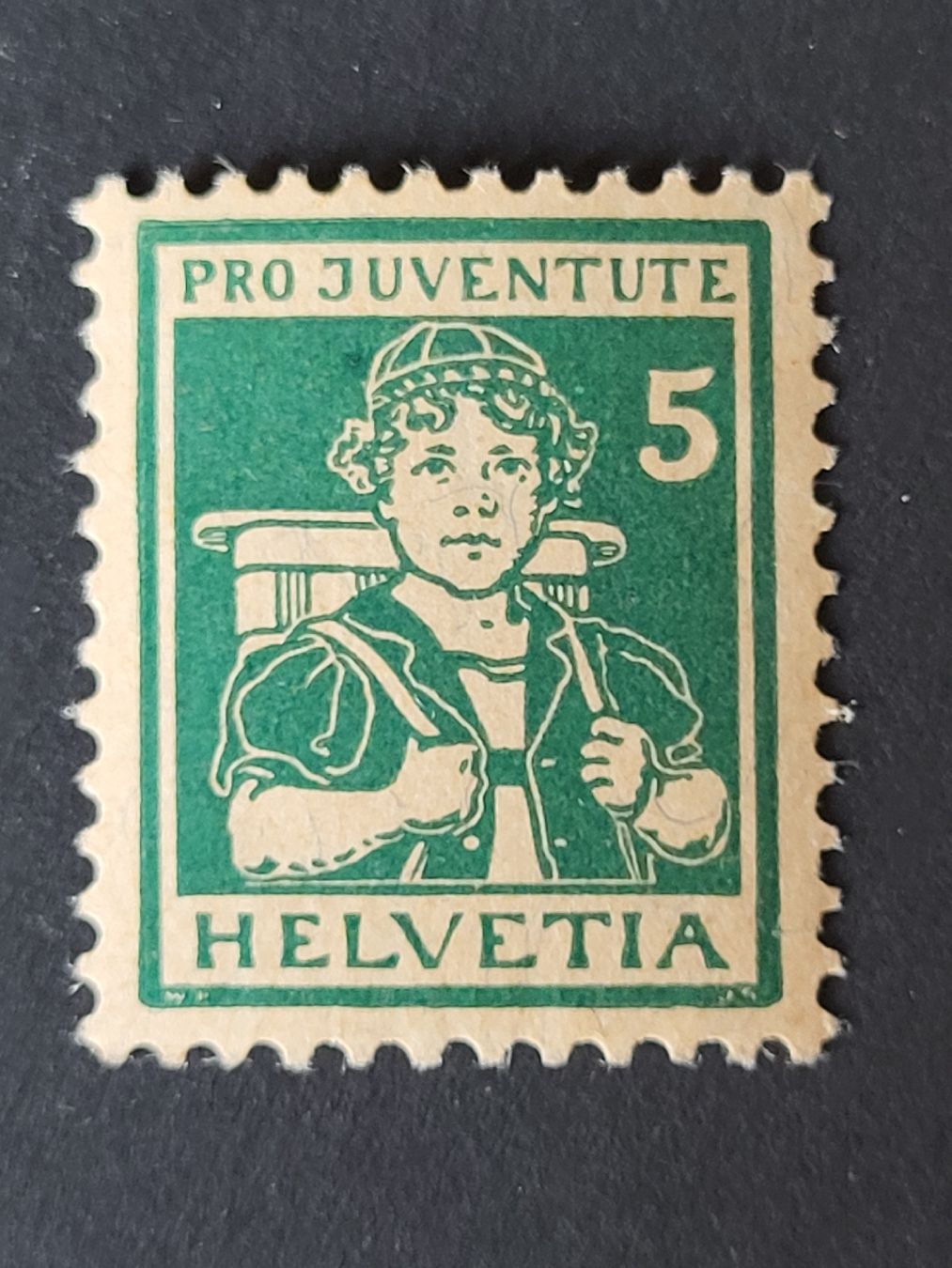 Tutti i francobolli: 1916, Pro Juventute J5 – Nuovo (secondo la descrizione) da stäfa venduto da brandy66