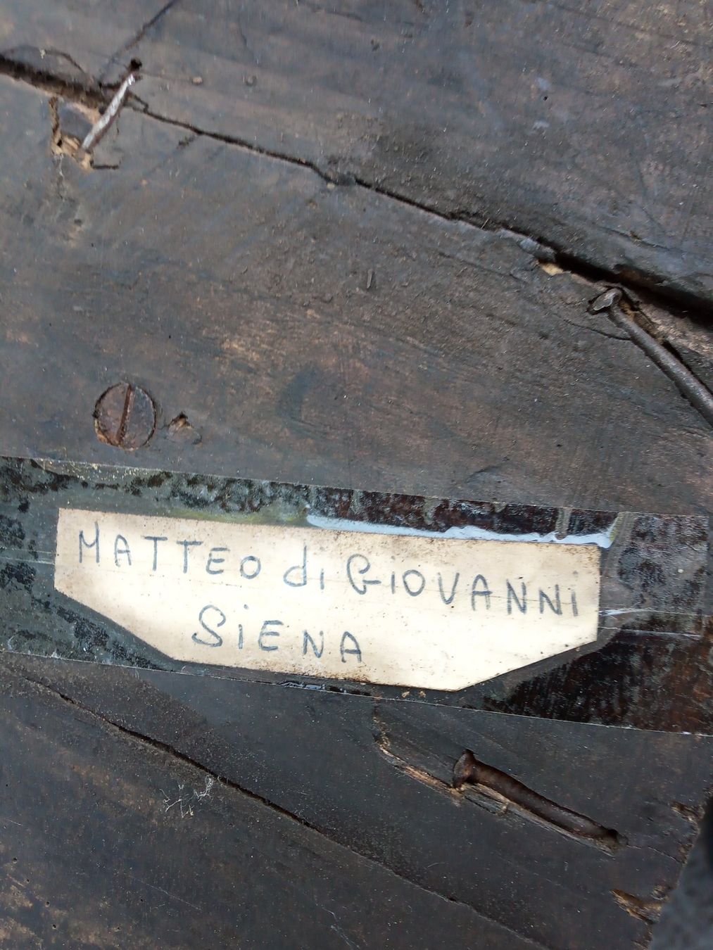 Foto & Immagini: Madonna mit Kind auf Holz – Usato da Zürich venduto da edi_c2m6 3