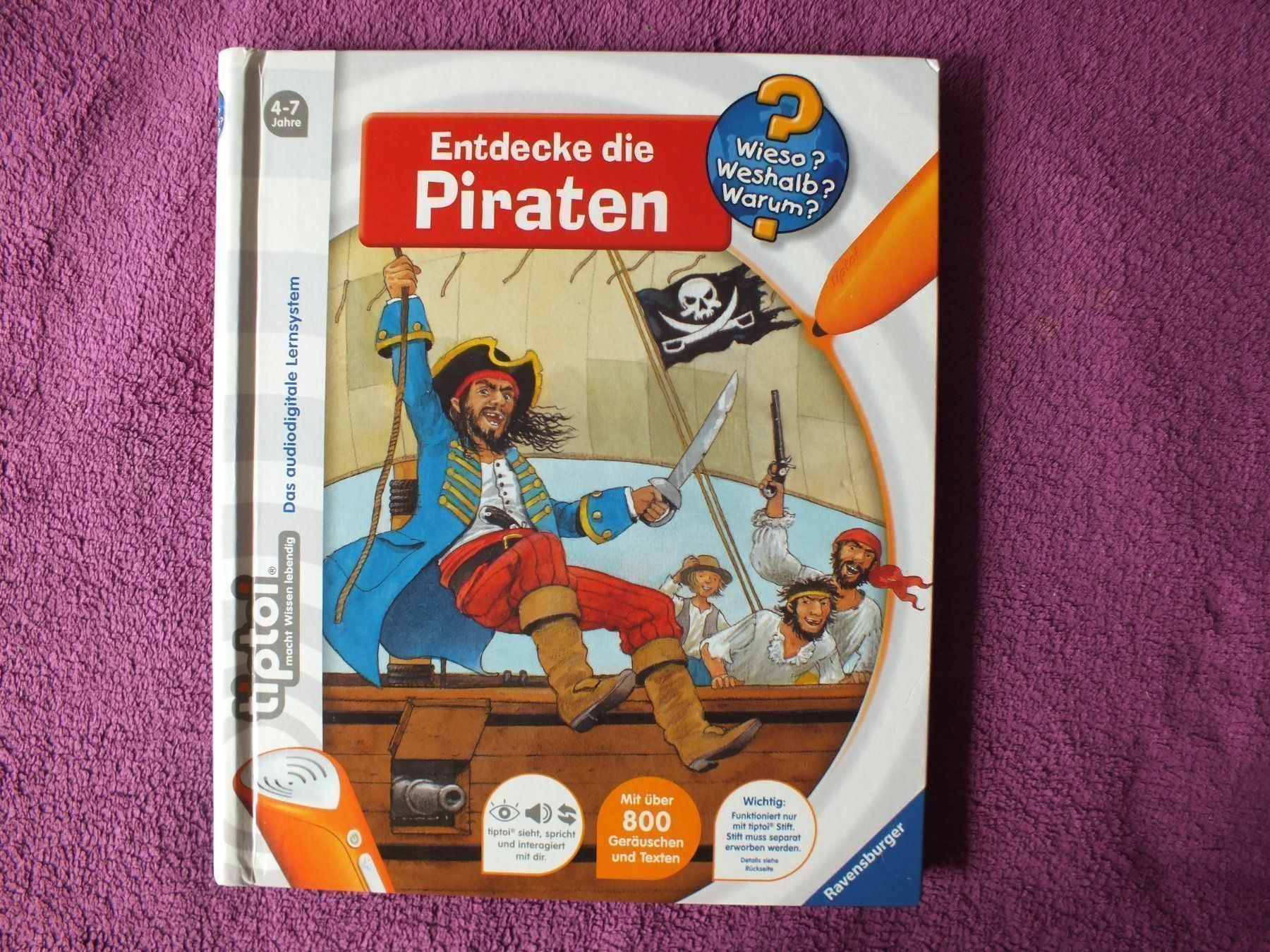 Libri: tiptoi Buch - " Entdecke die Piraten " – Usato da Müllheim Dorf venduto da Seeeule01