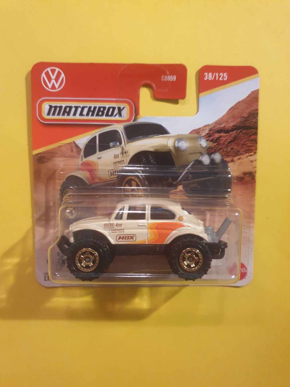 Matchbox Modellini d'auto: Matchbox VOLKSWAGEN BEETLE 4X4 – Nuovo e nell'imballaggio originale da Oftringen venduto da Rotor