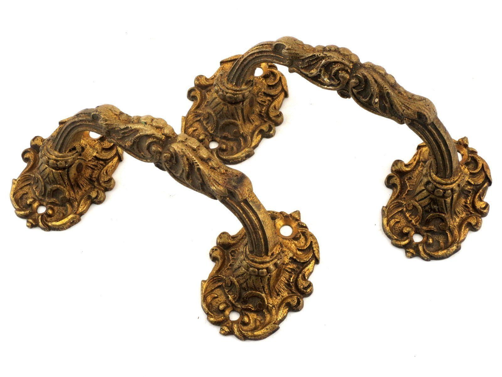 Ferramenta: Bronzegriffe um 1880 bis 1900 – Usato da Burgdorf venduto da Tanthony