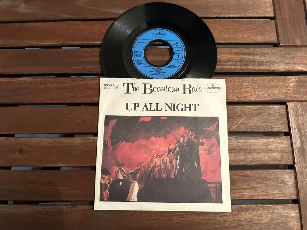 BOOMTOWN RATS BOB GELDORF Up all night Single 7" Kaufen auf Ricardo