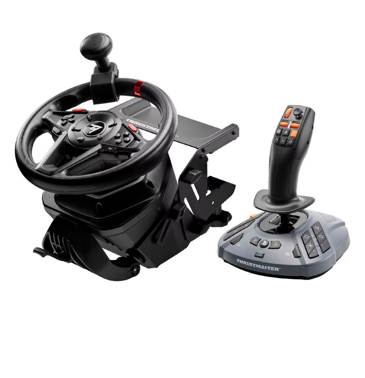 Thrustmaster Controller: Thrustmaster T128-P Simtask Farming Pack PC, PS4, PS5 – Gebraucht aus Marbach SG von phi_gm7w 1