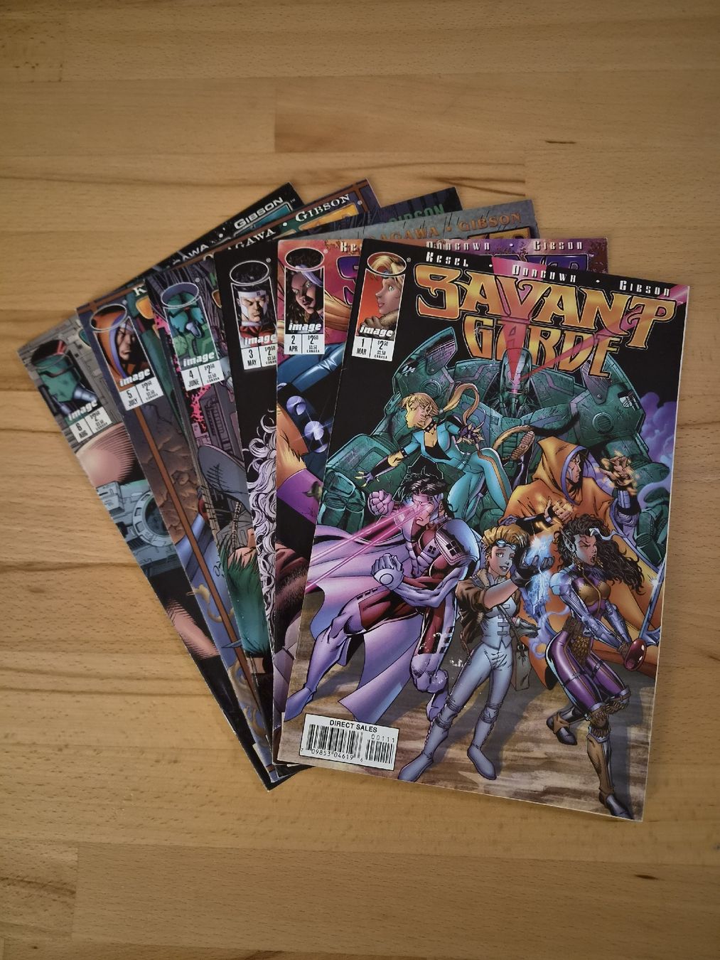 Comics: Savant Garde #1-6 (IMAGE) – Gebraucht aus Biel/Bienne von collector_comics