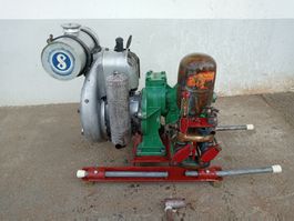 Sachs Motor mit Holder Piccolo P16 Kolbenpumpe Wasserpumpe