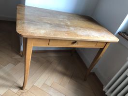 Charmanter Vintage Tisch/Pult mit Schublade, Top Zustand!