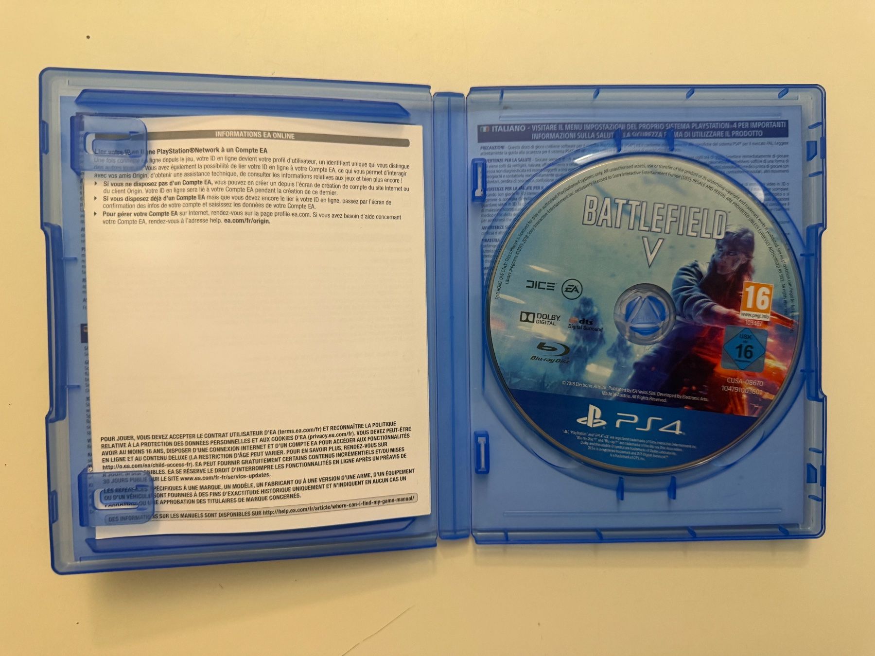 Giochi: PlayStation PS4 Game BATTLEFIELD V – Usato da Münsingen venduto da Ganjam 3