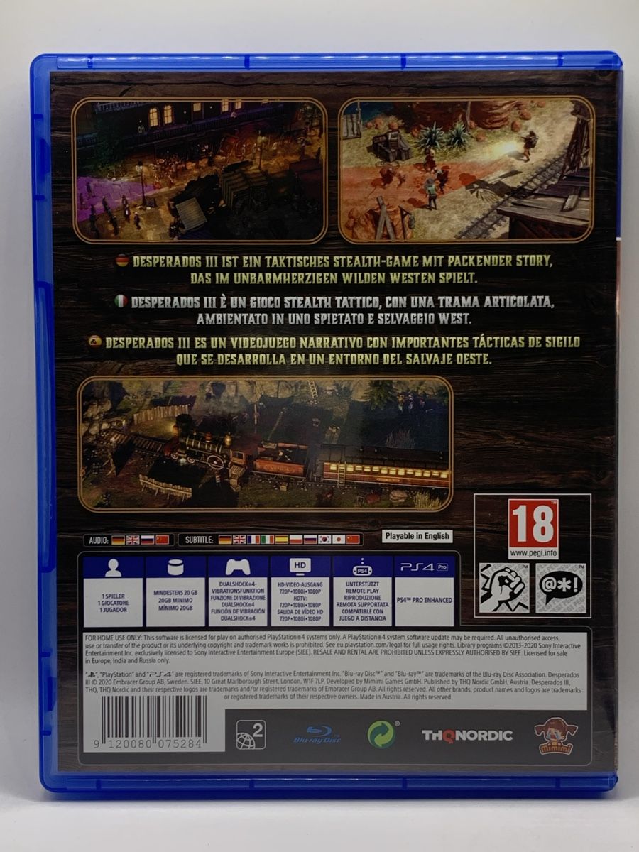 Sony Spiele: PS4 - Desperados III – Gebraucht aus Ostermundigen von RG-Collector 1
