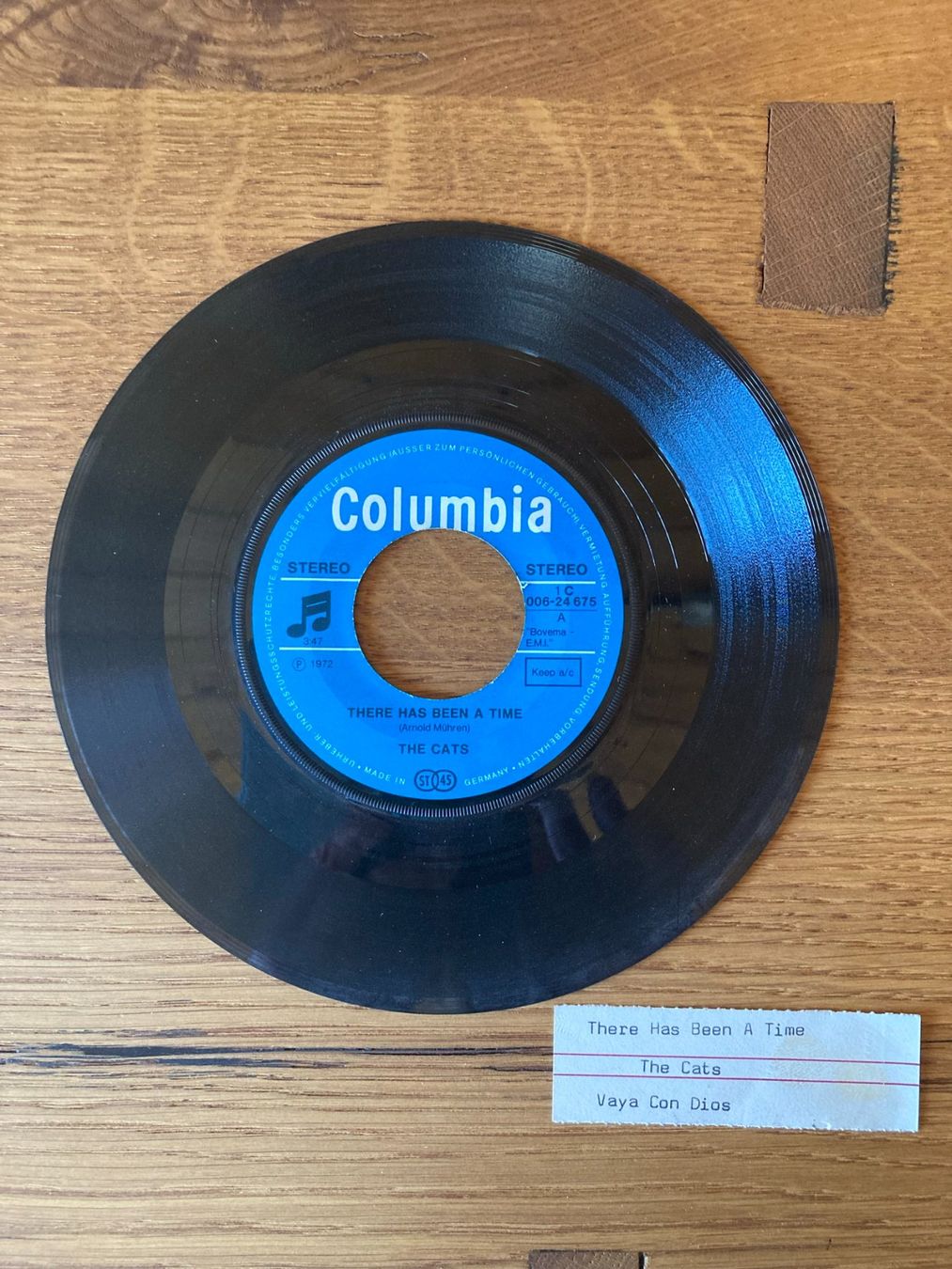 Dischi in vinile: The Cats "There Has Been A Time" – Usato da Unterlangenegg venduto da Bricalla 1