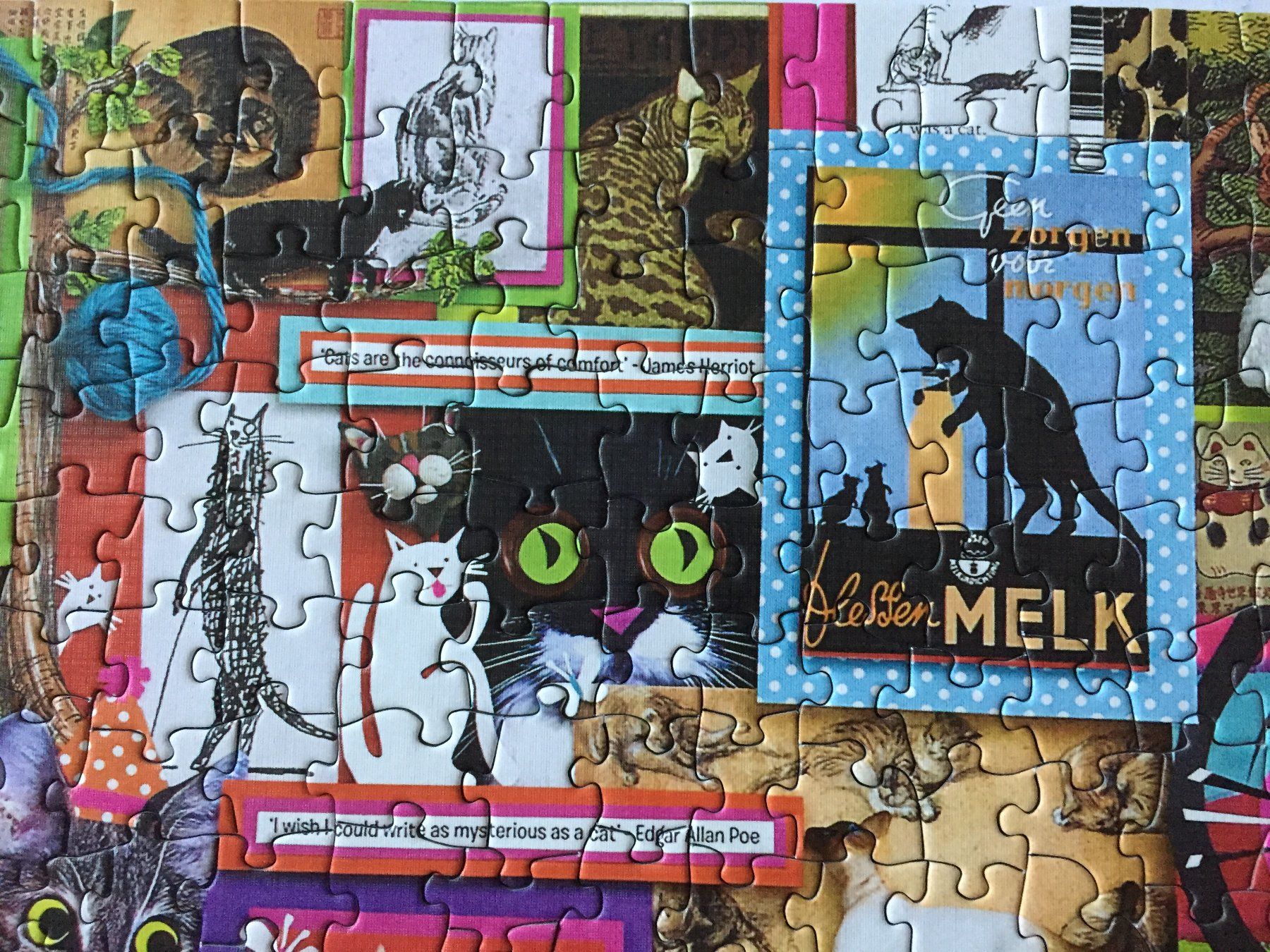 Puzzle: Puzzle Katzen 1000 Teile – Usato da Lützelflüh-Goldb venduto da Fresu8 2