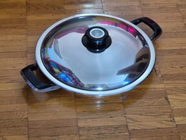 Poêle à frire AMC avec couvercle,diamètre 32 cm