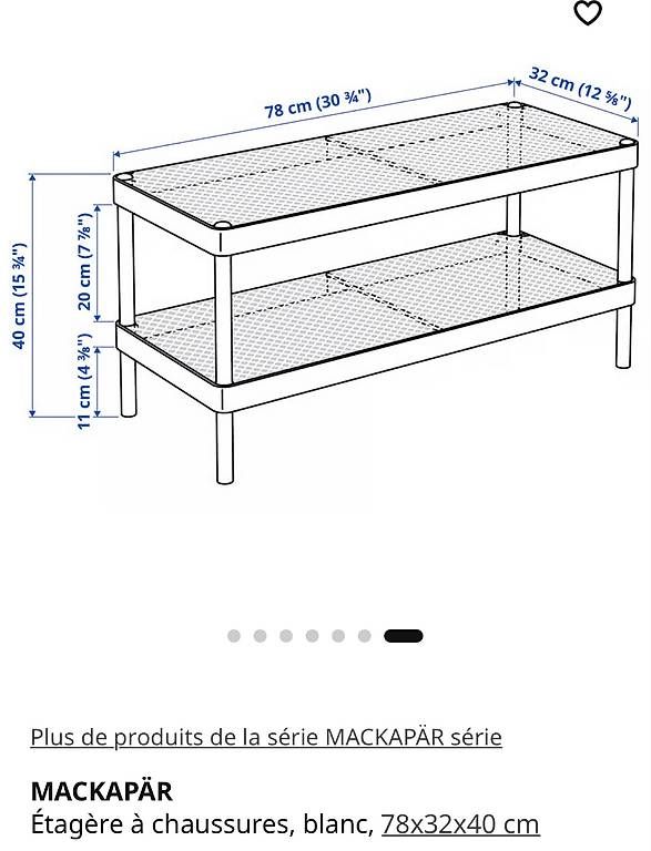 Étagères: Étagère à chaussures – D'occasion à Mont-sur-Lausanne par mal_6bc8 3