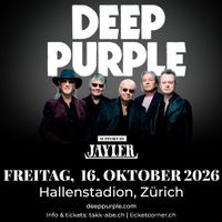 Deep Purple Zurich - 2 places (super emplacement !)