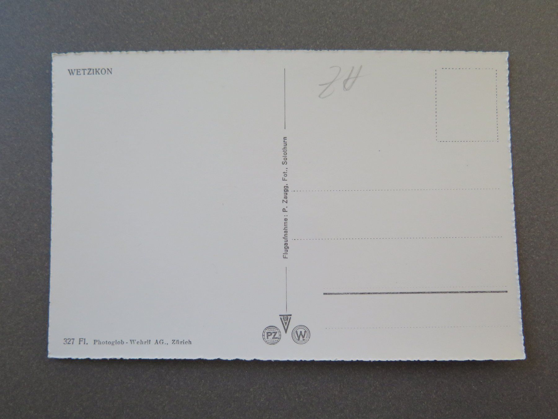 Cartoline postali: WETZIKON - FLUGAUFNAHME – Usato da Wittenbach venduto da lipasal 1