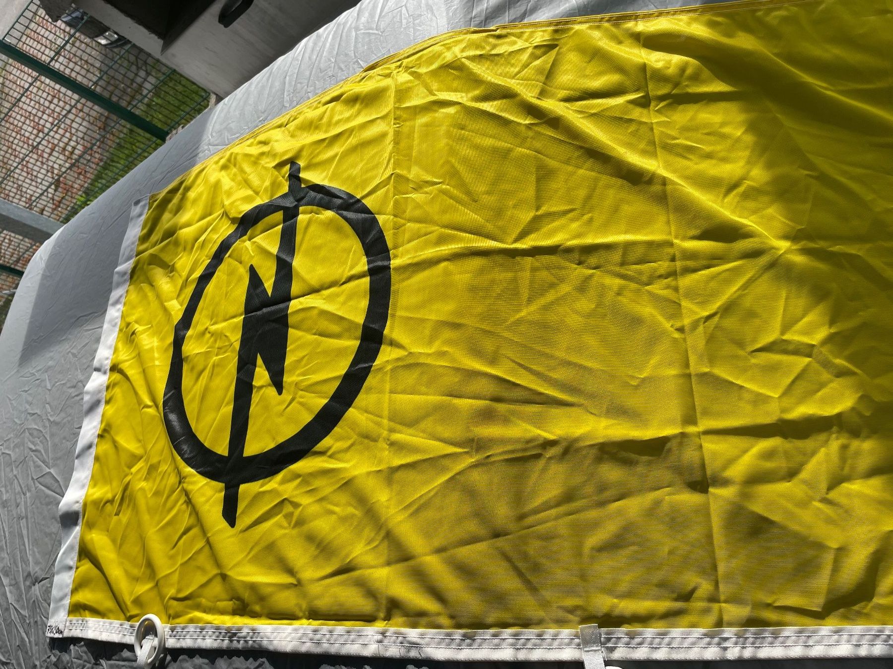 Bandiere: OPEL Fahne  -  Original – Nuovo (secondo la descrizione) da Menziken venduto da Hotdevil1 1