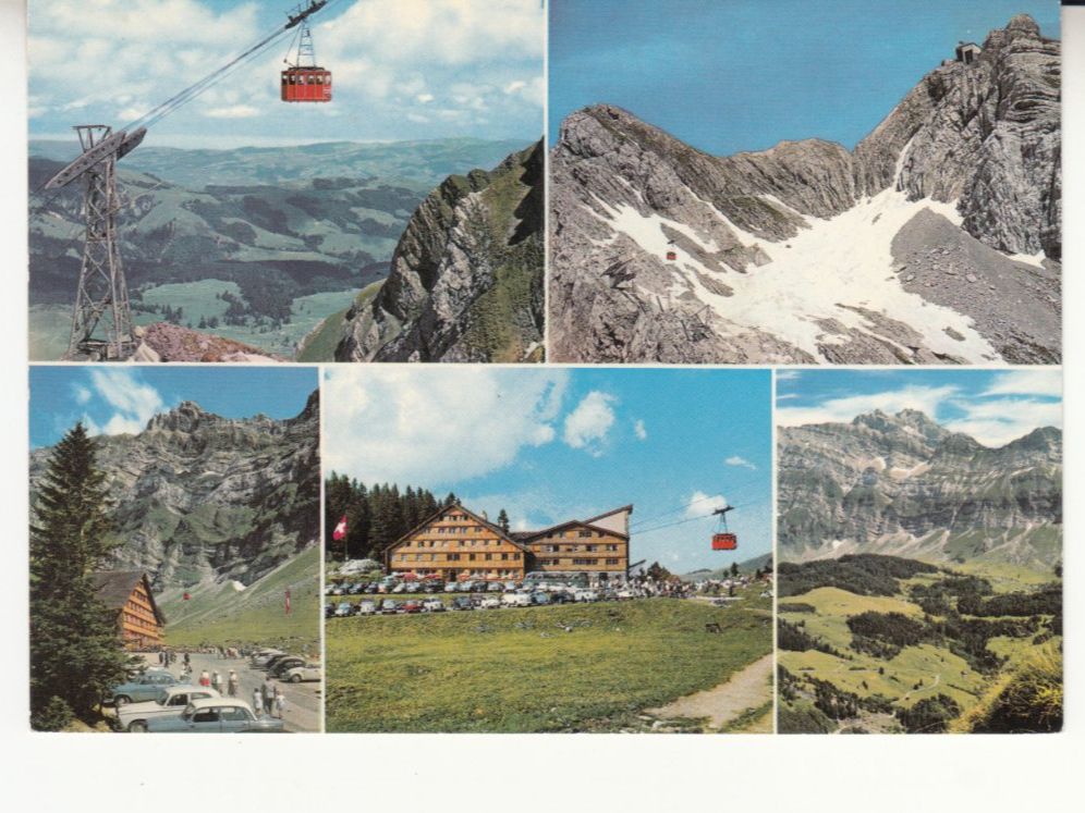 Ansichtskarten: Schwägalp Säntis 1971 – Gebraucht aus Bürglen TG von StampGraf