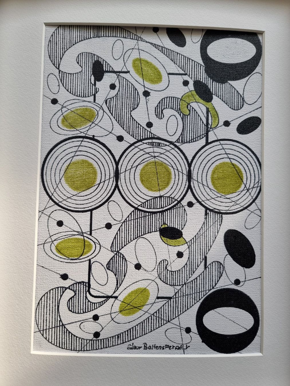 Gemälde: EDGAR BALTENSPERGER ORIGINAL MISCHTECHNIK SIGNIERT – Gebraucht aus Gersau von grafik-kunst 3
