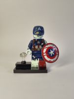 Lego Zombie Captain America Minifigur