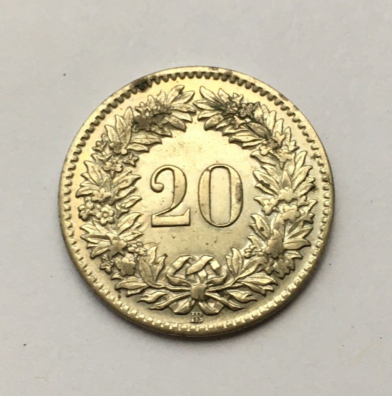 Tutti le monete: 1850 20 Rappen -unz – Usato da Kirchberg SG venduto da Zenhad69 1