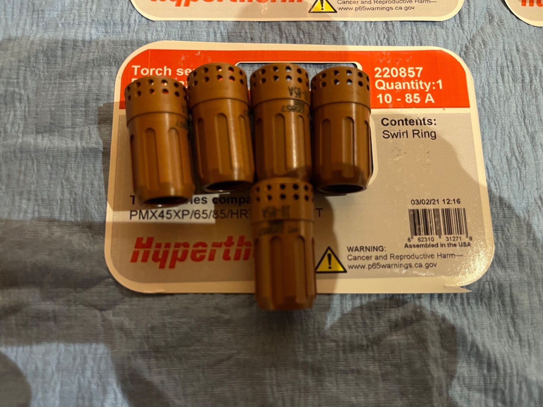 Tutti gli attrezzi: Hypertherm Plasmaschneidbrenner Düsen Set Neu 85A – Nuovo (secondo la descrizione) da Cressier FR venduto da schmidli010 3