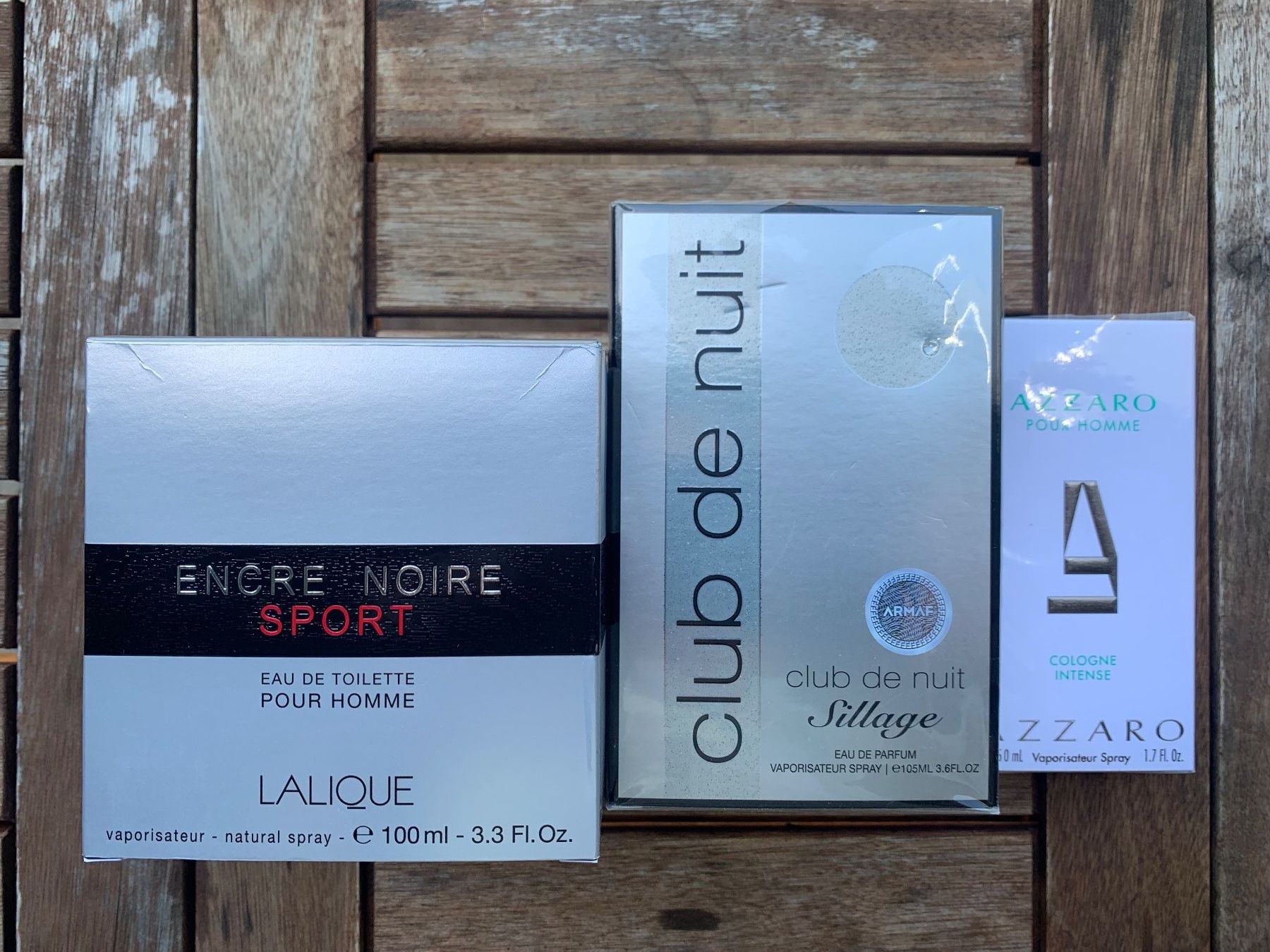 Parfum & Eau de Toilette: Lot de 3 parfums – Gebraucht aus Veyrier von djoz01