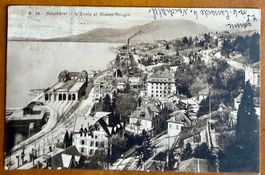 Neuchâtel - L'Evole & Champ - Bougin 1914
