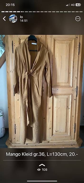 Mango Vestiti: Mango Kleid nie getragen 36 Viscose – Nuovo (secondo la descrizione) da Bärau venduto da JeJeG 2