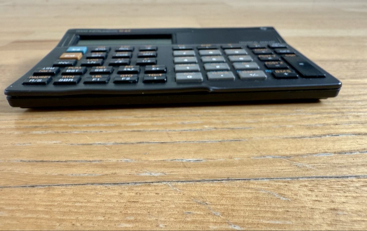 Texas Instruments Taschenrechner: Texas Instruments TI-65 Technical Analyst Taschenrechner  – Gebraucht aus Stein am Rhein von Tags 5