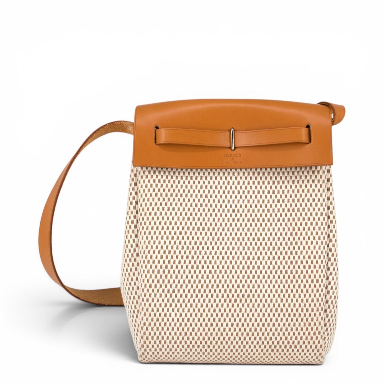 Hermès Borse da donna: Hermès Herbag TPM crème/naturel – Usato da Binningen venduto da Designerlabels 3