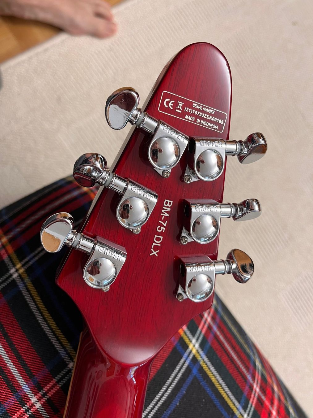 Harley Benton Strumenti musicali: Harley Benton BM-75 Trans Red – Usato da Uster venduto da Wergra 6