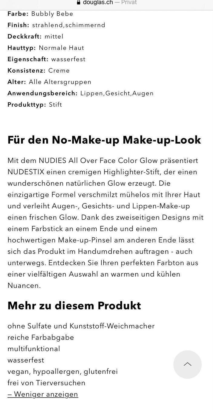 Sephora Make-up: Nudestix Hightlighter,Neu,Ladenpreis CHF37.90 – Neu und originalverpackt aus Zürich von deruja 4