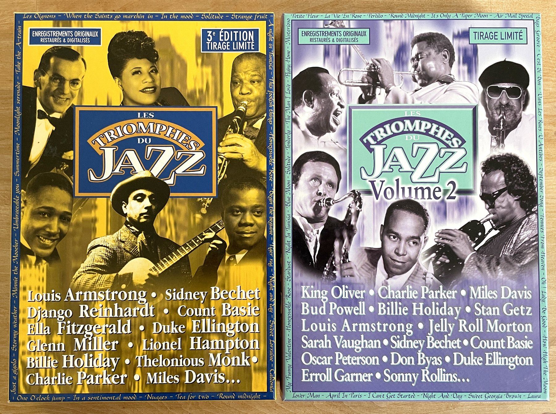 CDs: Les triomphes du Jazz - 2 coffrets avec 40 CD's – D'occasion à Savagnier par Ne2065 1