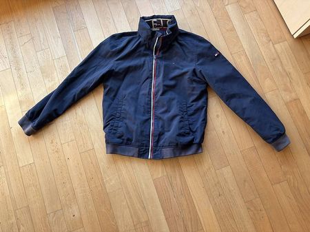 Original Tommy Hilfiger Übergangsjacke in Navy, Grösse 176