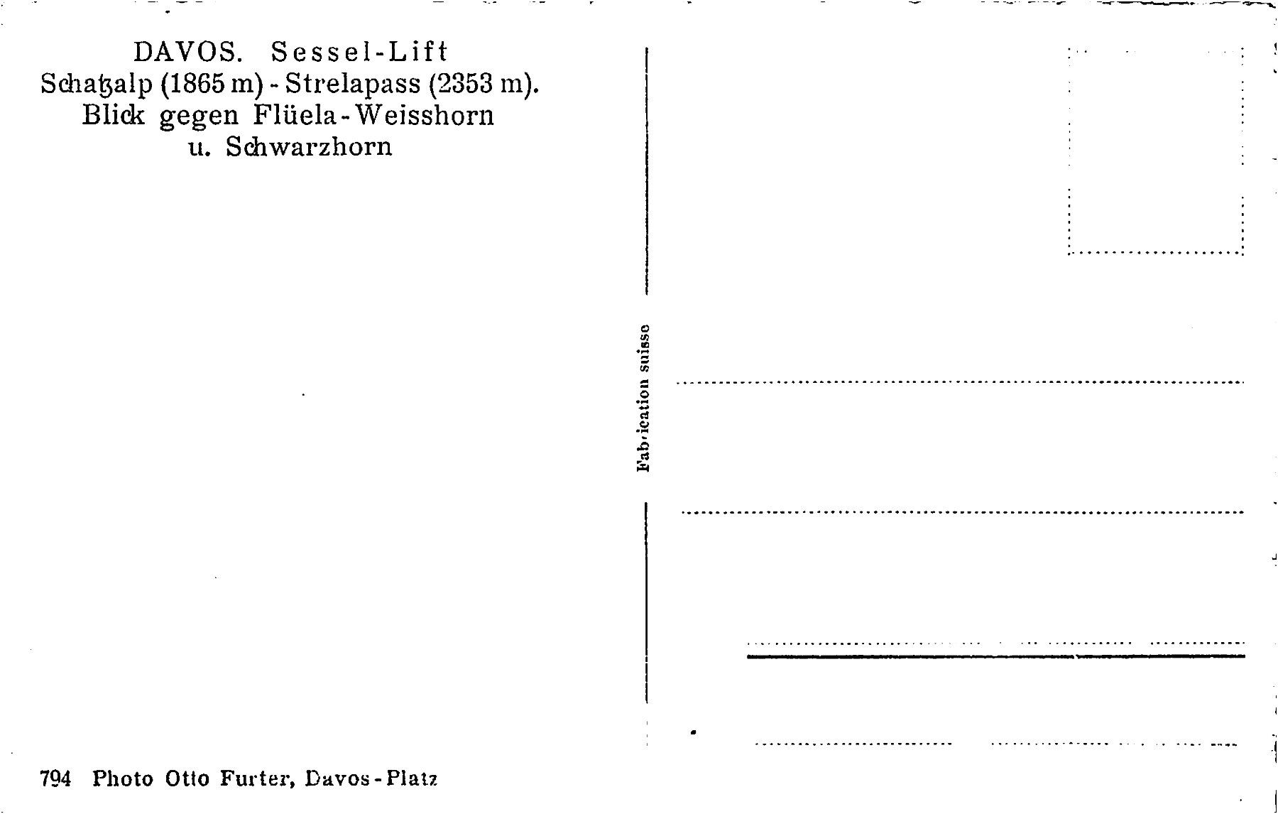 Ansichtskarten: 2x Davos – Gebraucht aus Ottikon b.Kemptth. von Neptun1974 3