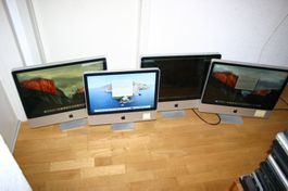 4stk iMACs, 24Zoll und 1 20Zoll Modell
