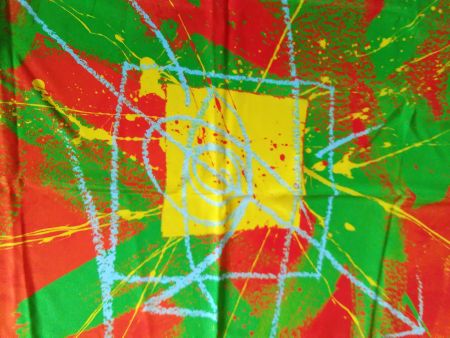 wunderschönes Seidenfoulard 42 x 45 cm ab 29.--Fr